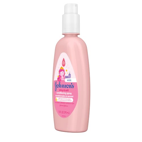 Johnson's Kids Shiny & Soft Hair Conditioning Spray, 10 fl oz