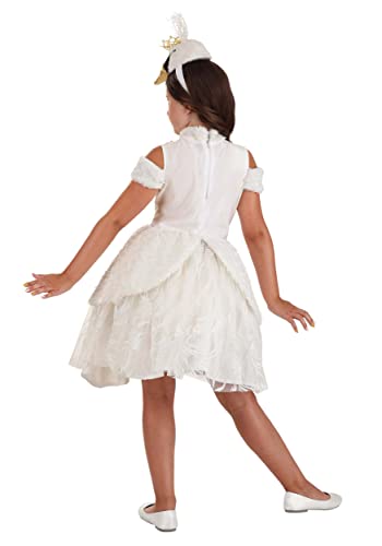 Disfraz completo de cisne para niña talla Large miniatura 2