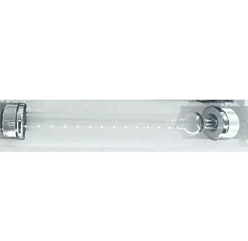 Tube polarimétrique en verre de 200 mm – Capacité d'échantillon de 40 ml for polarimètres manuels WXG-4 et semi-automatiques POL-200