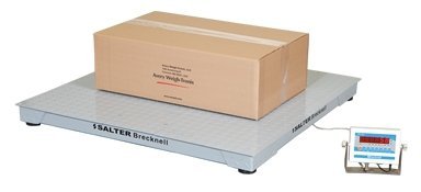 Báscula Industrial De Piso Brecknell 5000 lb miniatura 1