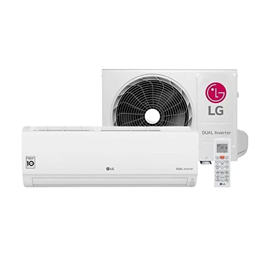 Ar Condicionado Split LG Dual Inverter Compact 9000 BTUs Frio 220V S4-Q09WA5AD