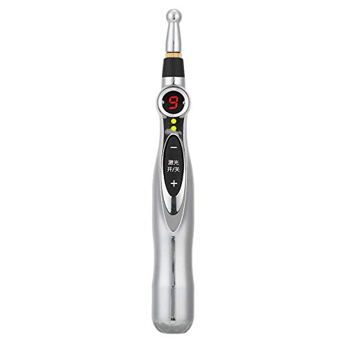 3 IN 1 Electric Meridians Acupuncture Massage Pen, Body Relaxing Guasha Massager Pain Relief Massage Tool with 2 Massage Cream