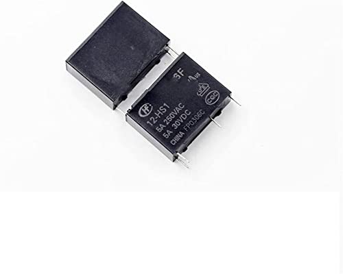 Relé HF46F-024-HS1 de 24V y 5A para control de circuitos de automatización casera 4