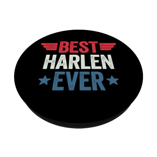Best Harlen Ever PopSockets Swappable PopGrip, Black - Image 2
