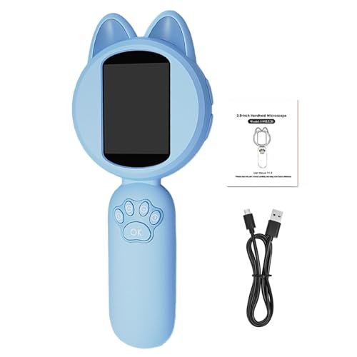 Microscopio para Niños - Microscopio Digital para Niños | Microscopio Digital para Niños Juguetes De Ciencias Educativas, Microscopio De Bolsillo Digital, Experimento De Ciencia del Microscopio E