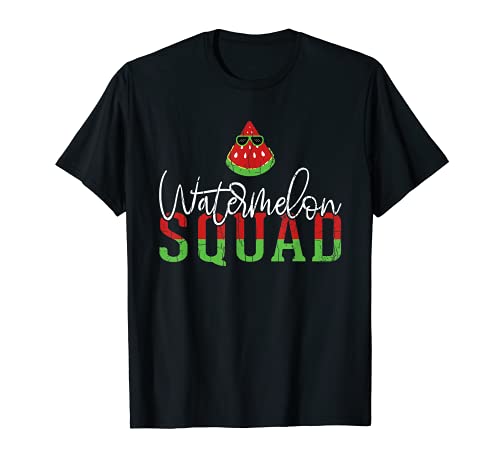 Sandía Squad Funny Summer Fruit Lover Graphic Camiseta