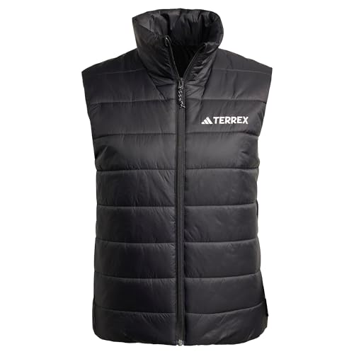 adidas Women's Terrex Multi Essentials CLIMAWARM Padded Vest, Black, M