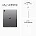 Apple iPad Pro 12.9-inch (6th Generation): with M2 chip, Liquid Retina XDR Display, 128GB, Wi-Fi 6E, 12MP front/12MP and 10MP Back Cameras, Face ID, All-Day Battery Life – Space Gray