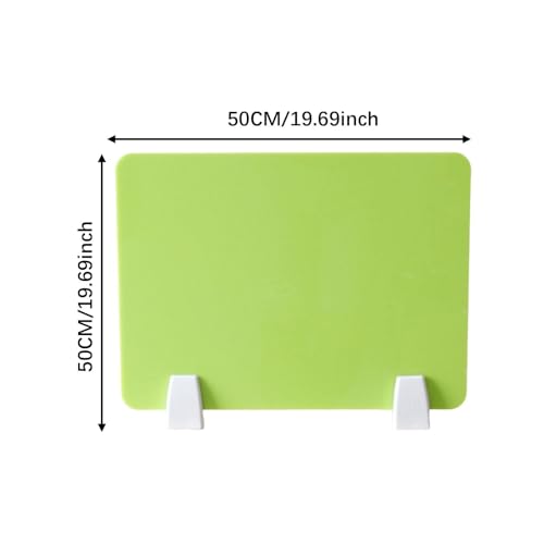 Desktop Partition Board - for Office, School, Call Center - 40x40cm Table Divider Baffle for Study, Test, Checkout Counter - Enhance Focus & Comfort - Image 5