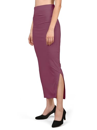 Image of Mehrang Stretchable Saree Shapewear Petticoat for Women, Cotton Blended,Petticoat,Skirts for Women,Shape Wear Dress for Saree