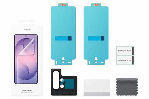Image of Samsung Galaxy S26 Ultra Anti-Reflecting Film, Phone Screen Protector, Anti-Scratch, Dust, and Fingerprint Shield, Anti-Glare, High Touch Sensitivity, Transparent