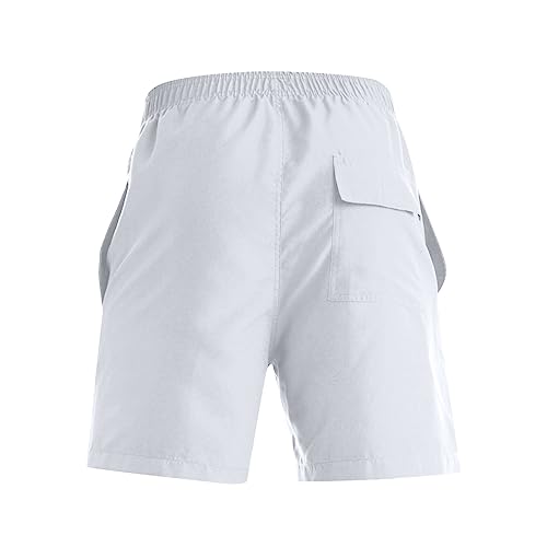 Men Swim Trunks Quick Dry Hawaiian Bathing Suit Stretch Swim Shorts Swimsuit with Pockets3