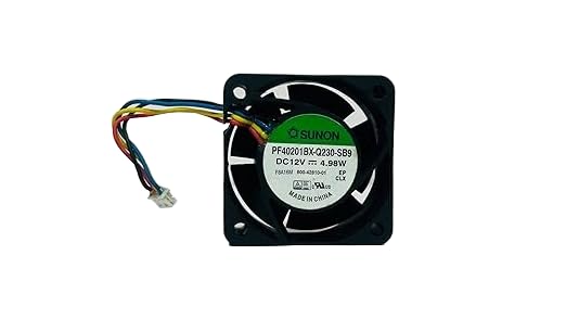DC Cooling Fan SUNON 12V 4.98W 40x20MM PF40201BX-Q230-SB9 4-Wire Cooling Fan