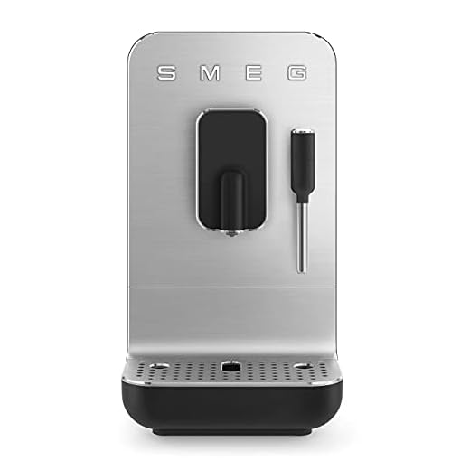 Smeg 50's Style BCC12BLMUK Espresso Coffee Machine - Matt Black