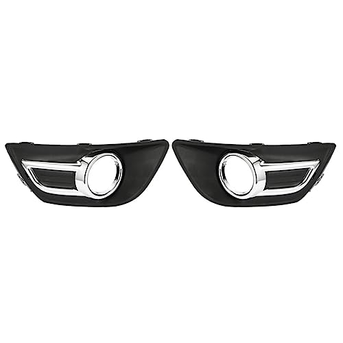 Grille de phare antibrouillard avant pour Citroën C4 2008-2011 couvercle chromé de pare-chocs 1 paire