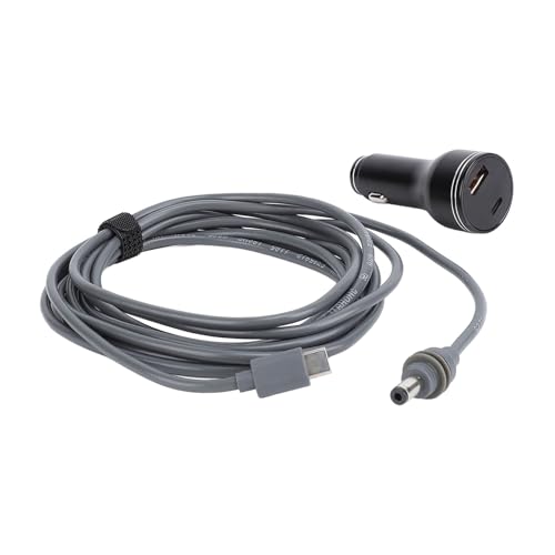 Cable mini satélite CC antiinterferencias con inversor de carga rápida para coche