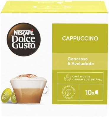 NESCAFÉ DOLCE GUSTO Café em Cápsula Cappuccino 10 Cápsulas