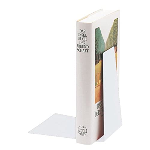 Leitz 52980001 - Extremo de libro de metal, color blanco