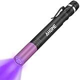 Linterna Blacklight con muchos usos: ligero Spot Skorpione; identifica la autenticación o la moneda falsifica; habitaciones de hotel para la limpieza como líquidos humanos, etc.; reconocimiento de reparaciones/grietas en porcelana antigua; detección de manchas de líquido automovilístico e industrial.