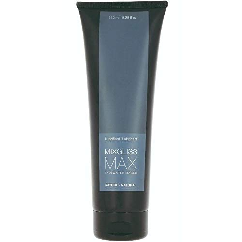 Spainbox Mixgliss Max Lubricante a Base de Agua con Extra Lubricación, 150 ml