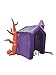8.5 Foot Halloween Inflatable Haunted House Castle with Skeleton, Ghost & Skulls
