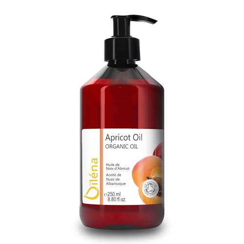 Aceite Nuez Albaricoque. Hidratante y Reafirmante Piel (Cuerpo y Cara) Reparador y Suavizante Cabello Seco. Nutrición Rizos y Ondas, Antiedad Facial - 250 ml