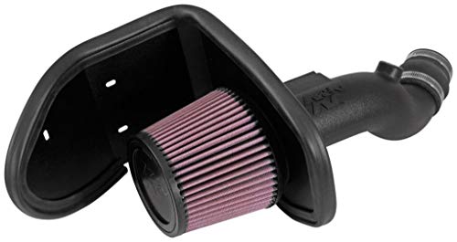 K&N Cold Air Intake Kit: High Performance, Guaranteed to Increase Horsepower: Fits 2013-2015 CHEVROLET (Malibu)63-3091