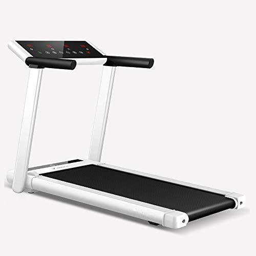 Image of Full-Folding Home Treadmill, Installation-Free, Small and Ultra-Quiet, LED Display Sports Walking Machine, Suspension Balance Shock Absorption (One Color-White)