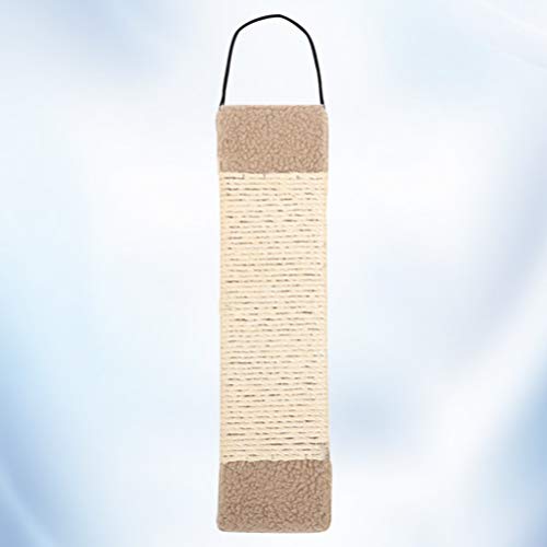 Balacoo Cat Scratch Pad – Almofada de raspagem para gatos de sisal para moer garras de brinquedo par