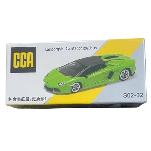 Image of CCA 1:64 Lamborghini Aventador Roadster Collection Cool Car Series 3+ Years (Green)