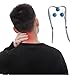 Generic Electric Neck Massager Neck Massager Roller Muscle Relief with Massage Balls Legs USB Lightweight Neck Massage Instrument, Blue