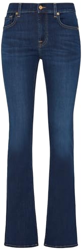 Jeans Bootcut Bair Rinsed Indigo en toile denim premium et finitions haut de gamme