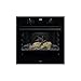 AEG Horno Multifunción TU5AB20WSK, 72 L, Limpieza Aqua Clean, 7 Programas, Ventilador XXL SurroundCook, Cocción Multinivel, Mandos Escamotables, Pantalla LED, Cristal Negro