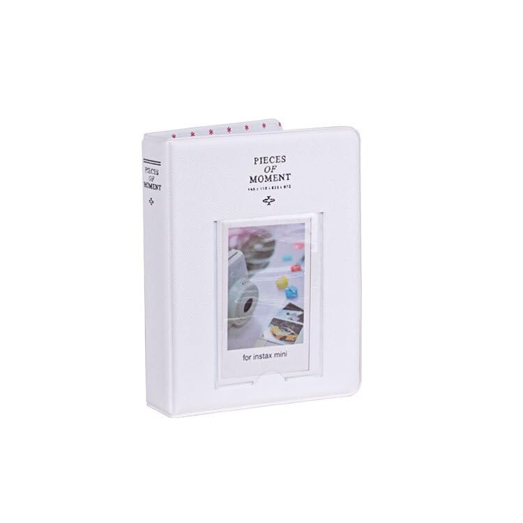 Instax Polakart Fotoğraf Albümü, 65 Kapasite, 6X9 Ebat, Beyaz