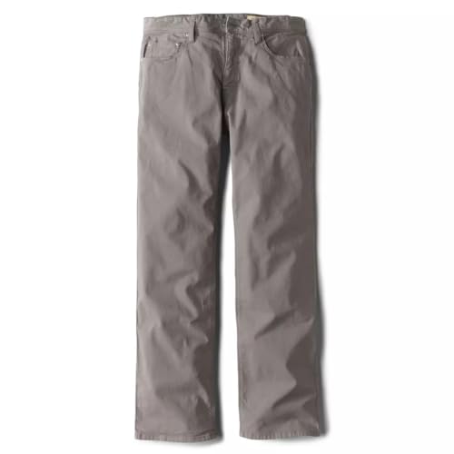 Orvis Men's 5-Pocket Stretch Twill Pants, Granite - 35W x 30L