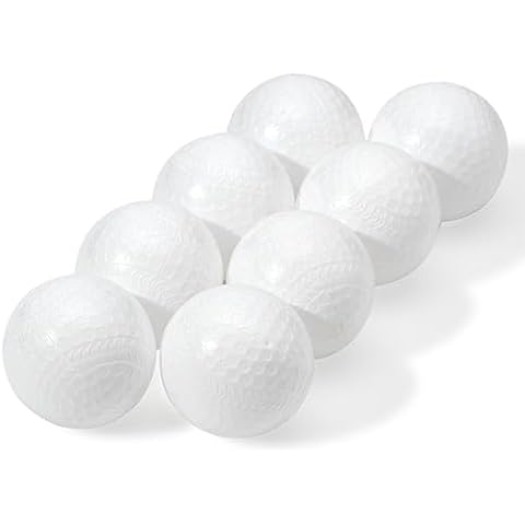 Franklin Sports Plastic Baseballs - Pack of 8 (70mm) Cover