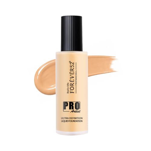 Image of Daily Life Forever52 Pro Artist Ultra Definition Liquid Foundation|High-Pigment, Full Coverage, 24-Hour Wear, Waterproof & Sweatproof, Lightweight Hydrating, Oil-Free Formula