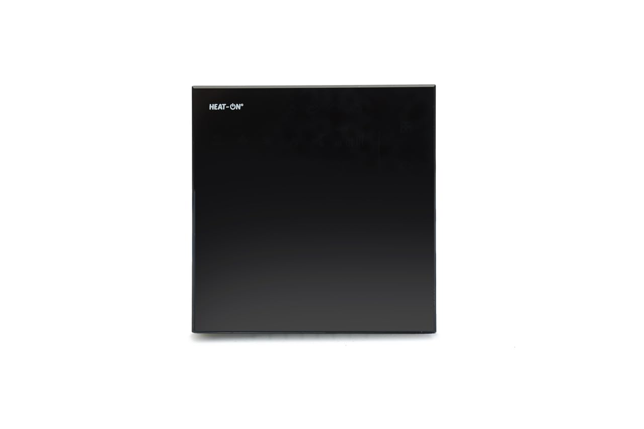 HEAT-ON Termostat HO WIFI GLASS BLACK Cyfrowy Tygodniowy (Czarny)
