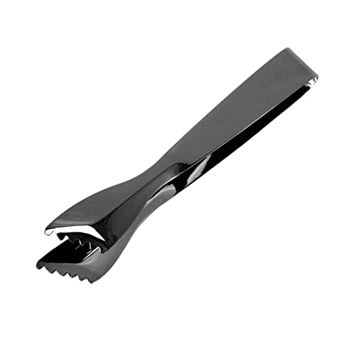 OEBUAFI Pinze per Ghiaccio in Acciaio Inossidabile, Pinze da per Uso Alimentare per Cubetti di Ghiaccio, Cubetti di Zucchero e Snack, Utensili da Portata Multiuso per Uso Domestico (Placcato)