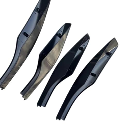 Cache-Barres de Toit Noir Compatible Lexus RX 2010 2011 2012 2013 2014 2015