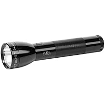 Mag Instruments ML50034-BRK Maglite ML300L LED 2-Cell D Flashlight، أسود