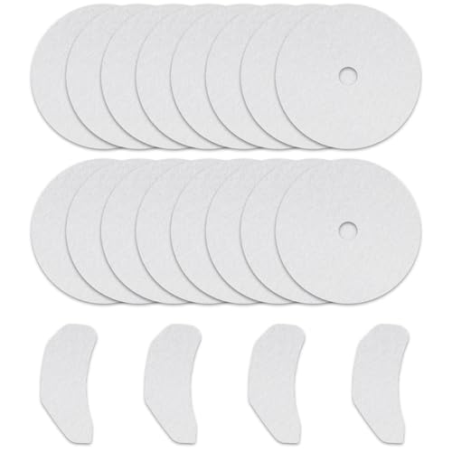20 Pcs Dryer Exhaust Filter suitable for Panda Lint Filter Cloth Dryer Replacement Include 16 Exhaust Filters & 4 Air Intake Filters Replacement suitable for Pan.da Son.ya A.vant Magic Chef Dryers