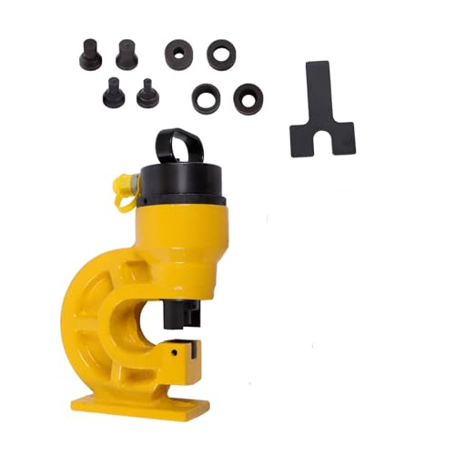 findmall CH-60 Hydraulic Hole Punching Tool Copper Hole Puncher 31-Ton Smooth Punching for Iron Plate Copper Aluminum Stainles