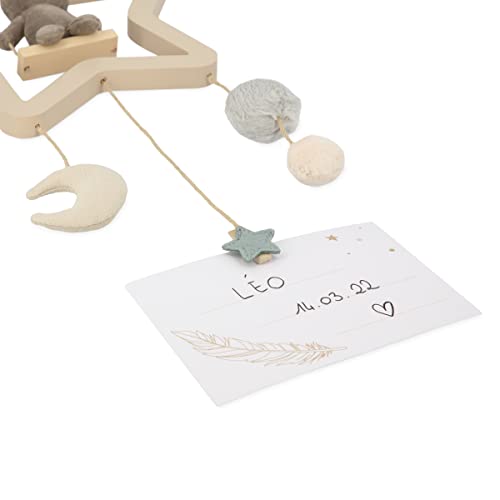 Kaloo - Rêves de Douceur - My Customisable Wooden Mobile - 50 cm - Babies’ Wooden Mobile - Bedroom Decoration - 0 Months +, K220002 - Image 3