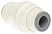Legris 6316 62 00WP2 LIQUIfit Push-to-Connect Fitting, Inline Bulkhead Union, 1/2" Tube OD