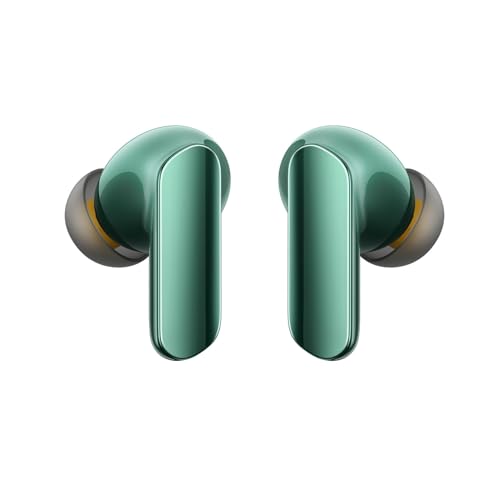 Image of Real Me Buds Air 7 Pro Buds with Ai Live Translation,11mm+6mm Dual-dac Driver,48 Hrs Playtime,53 dB ANC,LHDC,45Ms Low Latency,360 Spatial Audio,IP55,BT 5.4 TWS for Apple & Android (Racing Green)