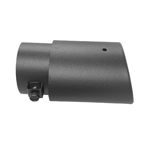 Silenciador de escape de 63 mm de aluminio curvo para tubo de escape universal Nissan de coche