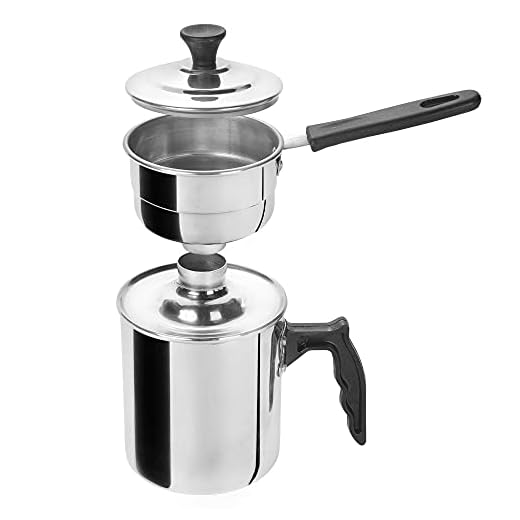 Cuscuzeiro Individual Mini Aluminio Polido