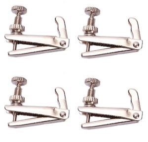 Musical String Exported Violin Fine Tuner String Adjuster Chrome 4 pcs one Set-image-20
