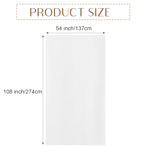 Nappe rectangulaire jetable kraft marron Oudain 137x274 cm lot de 6